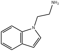 [2-(1H-インドール-1-イル)エチル]アミン 化学構造式