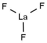 トリフルオロランタン 化学構造式