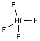 HAFNIUM FLUORIDE Struktur