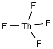 THORIUM FLUORIDE Struktur