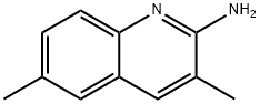 2-氨基-3,6-二甲基喹啉 结构式