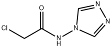 2-氯-N-4H-1,2,4-三唑-4-基乙酰胺,137141-14-1,结构式