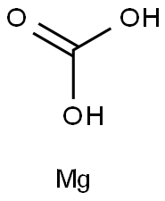 Magnesium carbonate Structure