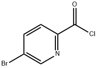 5-溴吡啶-2-甲酰氯,137178-88-2,结构式