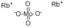 モリブデン酸ジルビジウム 化学構造式
