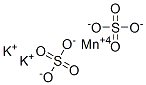manganese dipotassium bis(sulphate) Struktur