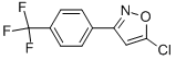 5-CHLORO-3-[4-(TRIFLUOROMETHYL)PHENYL]ISOXAZOLE Structure
