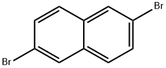 2,6-ジブロモナフタレン 化学構造式