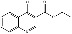 ETHYL 4-CHLORO-3-QUINOLINECARBOXYLATE Struktur