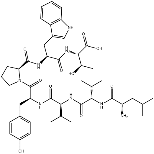 SPINORPHIN, 137201-62-8, 结构式