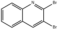 2,3-DIBROMOQUINOLINE Structure