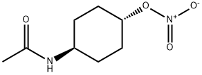 (4-acetamidocyclohexyl) nitrate Structure