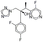 Α-(2,4-二氟苯基)-5-氟-Β-甲基-Α-(1,2,4-三唑-1-甲基)-4- 嘧啶乙醇, 137234-63-0, 结构式