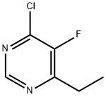 4-Chloro-6-ethyl-5-fluoropyrimidine Struktur