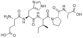 フィブリノーゲン結合ペプチド 化学構造式