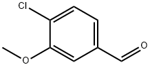 4-氯-3-甲氧基苯甲醛, 13726-16-4, 结构式