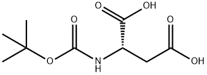Boc-L-天冬氨酸,13726-67-5,结构式