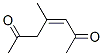 3-Heptene-2,6-dione, 4-methyl-, (Z)- (9CI) Structure