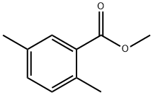 2,5 - 二甲基苯甲酸甲酯, 13730-55-7, 结构式