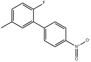 4-Fluoro-3-(4-nitrophenyl)toluene, 1373232-66-6, 结构式