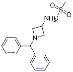 1-二苯甲基-3-氨基氮杂环丁烷(甲磺酸盐), 1373253-26-9, 结构式