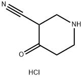 3-氰基-4-哌啶酮盐酸盐,1373253-28-1,结构式