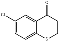 6-氯硫代苯并二氢吡喃-4-酮,13735-12-1,结构式