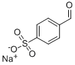 苯甲醛-4-磺酸钠 结构式