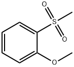 1-甲氧基-2-(甲磺酰基)苯, 13736-79-3, 结构式