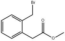 2-(溴甲基)苯乙酸甲酯, 13737-37-6, 结构式