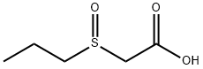 2-(丙基亚磺酰基)乙酸 结构式