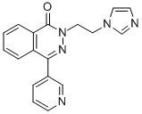 2-(2-(1-imidazolyl)ethyl)-4-(3-pyridyl)-1(2H)-phthalazinone Structure