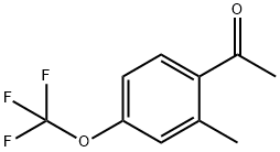 2'-Methyl-4'-(trifluoromethoxy)acetophenone Struktur
