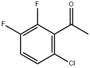 6-Chloro-2,3-difluoroacetophenone, 97% Struktur