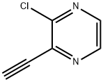 2-クロロ-3-エチニルピラジン 化学構造式