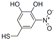 1,2-Benzenediol, 5-(mercaptomethyl)-3-nitro- (9CI) Struktur