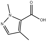 2,4-DiMethyl-2H-pyrazole-3-carboxylic acid Structure