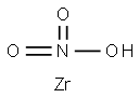 Zirconium nitrate Structure