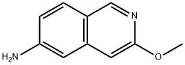 3-Methoxyisoquinolin-6-aMine 化学構造式