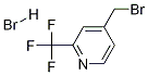 4-(broMoMethyl)-2-(trifluoroMethyl)pyridine hydrobroMide Struktur