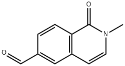 2-dihydro-2-Methyl-1-oxoisoquinoline-6-carbaldehyde Struktur