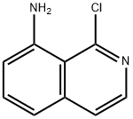 1-クロロイソキノリン-8-アミン 化学構造式