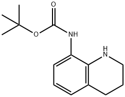 BOC-8-AMINO-1,2,3,4-TETRAHYDROQUINOLINE Struktur