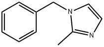 N-ベンジル-2-メチルイミダゾール 化学構造式