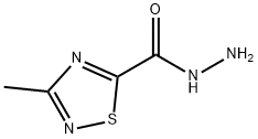 3-Methyl-1,2,4-thiadiazole-5-carbohydrazide Structure