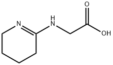 N-(3,4,5,6-テトラヒドロ-2-ピリジニル)グリシン 化学構造式
