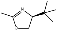 (4R)-4-T-BUTYL-2-METHYL 2-OXAZOLINE Struktur