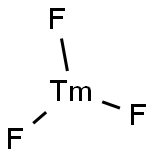 氟化铥,13760-79-7,结构式