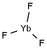 氟化镱,13760-80-0,结构式