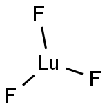 トリフルオロルテチウム 化学構造式